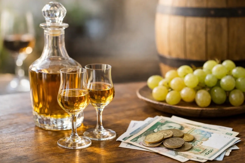 Price of Muscat Brandy—What Are You Actually Paying For?