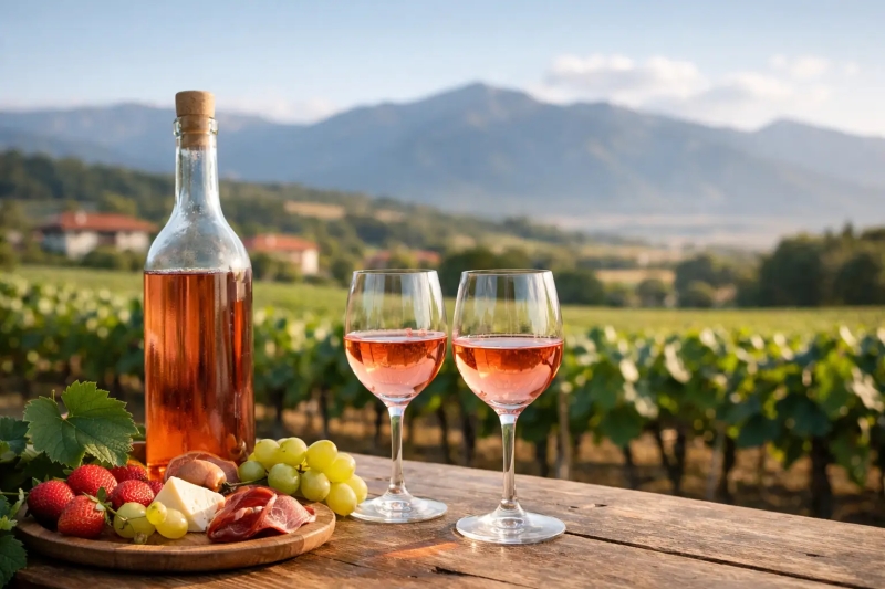 A rosé wine from Bulgaria with character and heritage