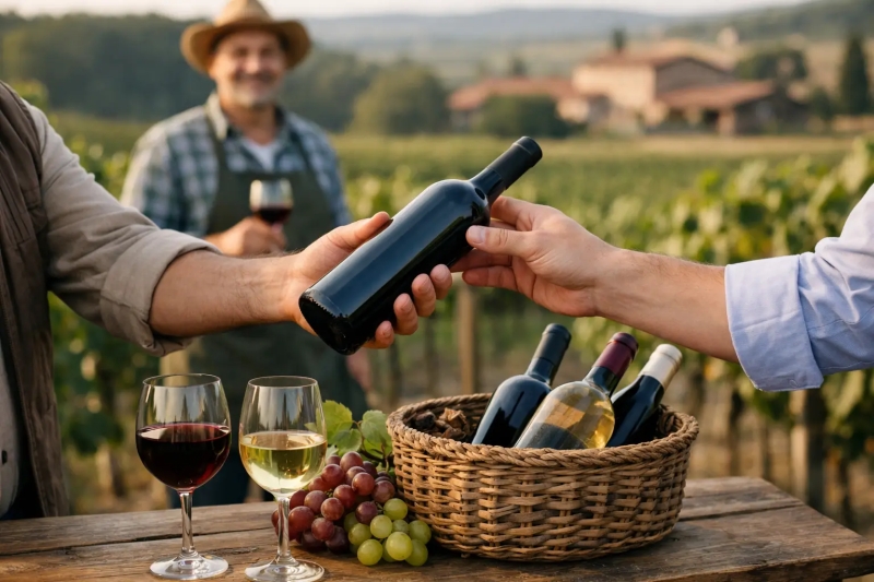Wine Directly from the Producer—What You Get